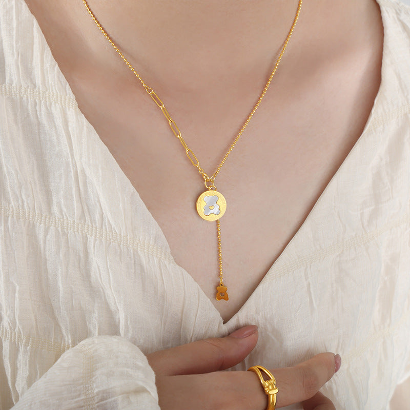 bear pendant necklace