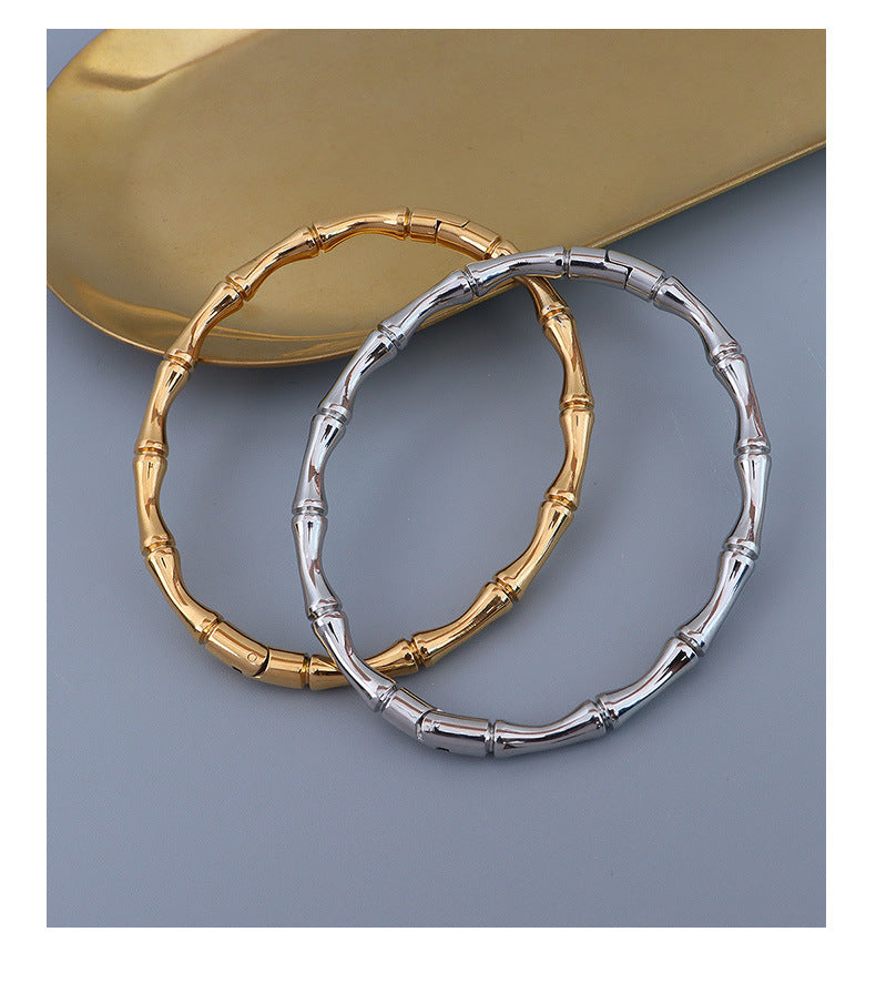 Bamboo Buckle Bracelet