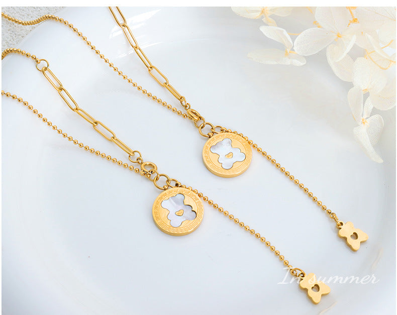 bear pendant necklace