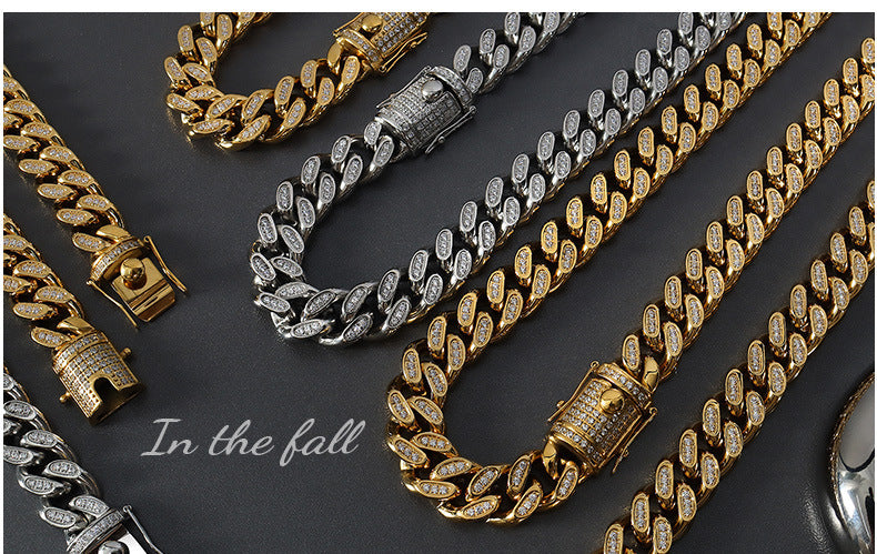full diamond Cuban chain