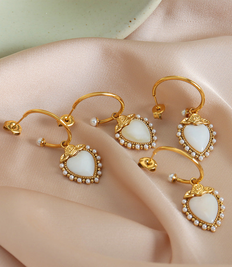 heart shape earrings