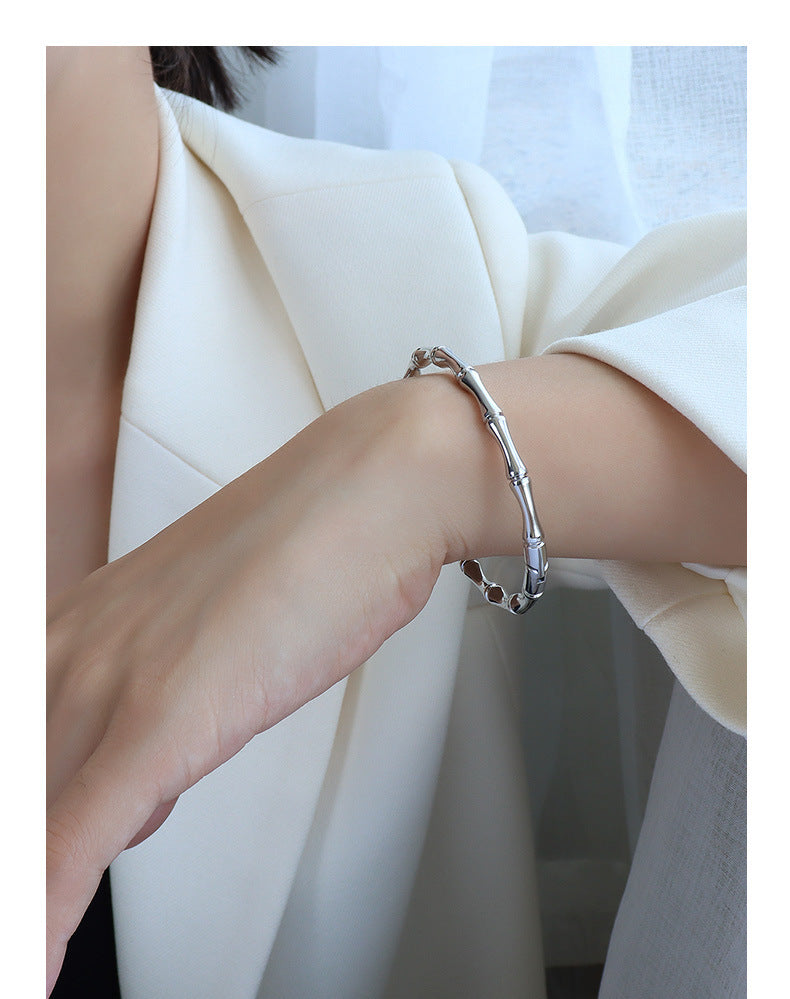 Bamboo Buckle Bracelet