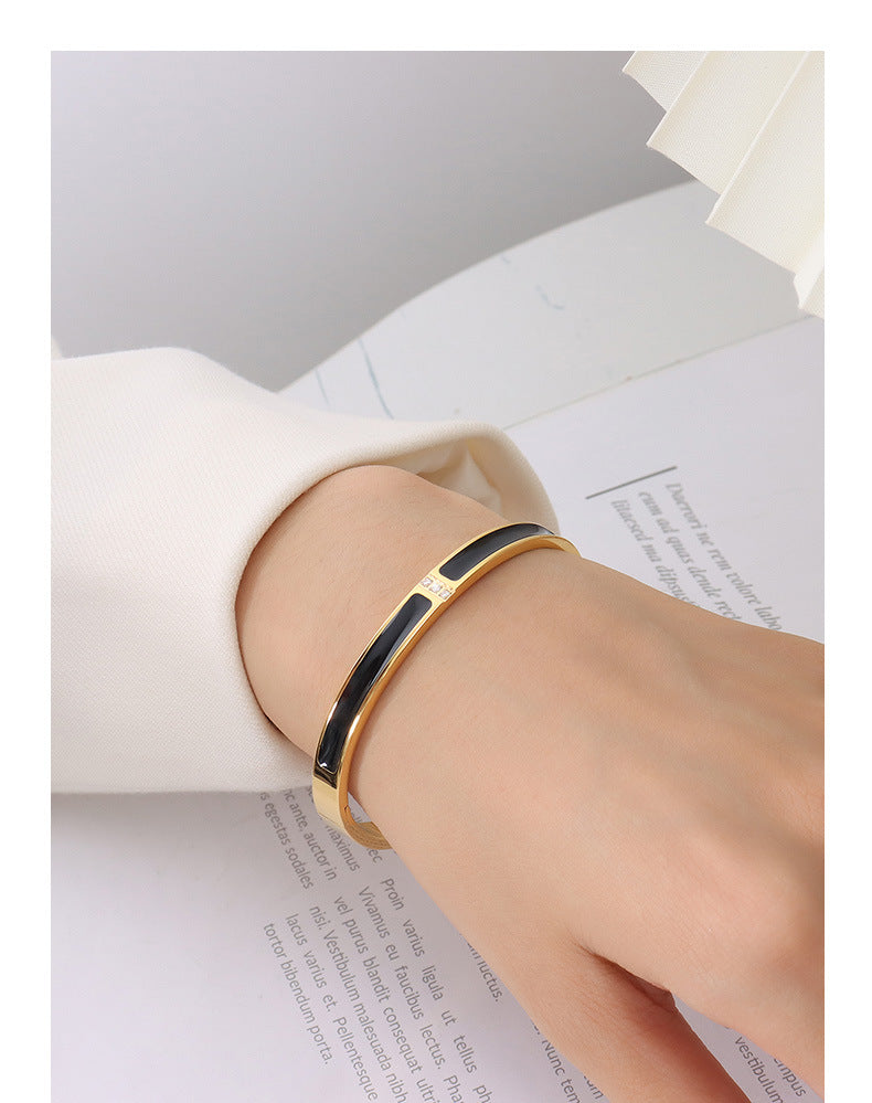 Drip Oil Shell Bracelet