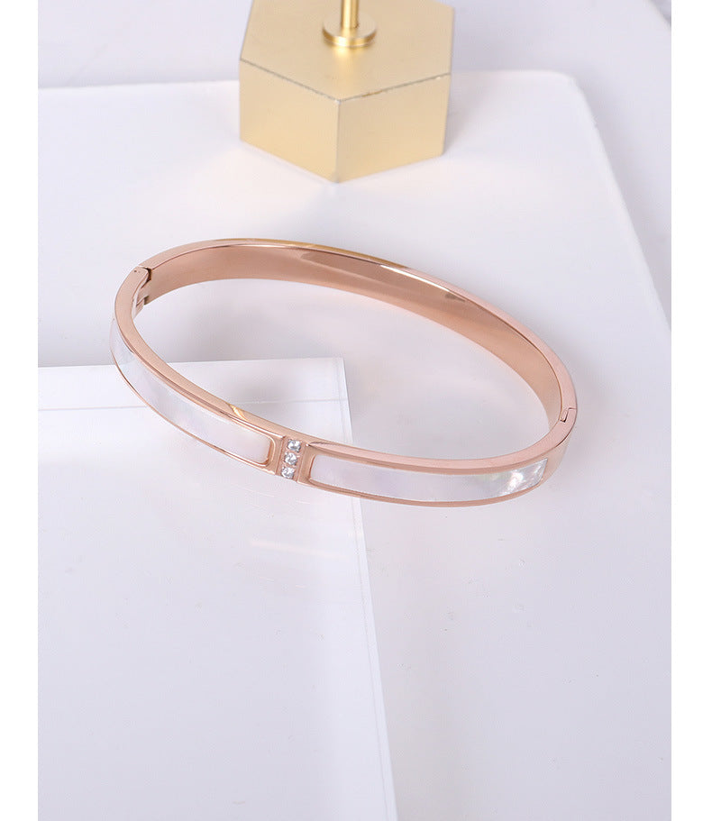 Drip Oil Shell Bracelet