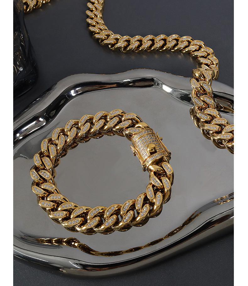 full diamond Cuban chain